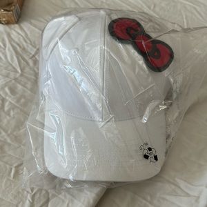 Hello Kitty White Baseball Cap